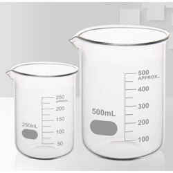 Borosilicate Glass Beakers with Graduation Marks (50 mL – 1000 mL, ISO 3819 Compliant, Heat-Resistant)