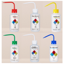 Plastic Wash Bottles 500 mL– LDPE/PP/PPCO – Acid/Alkali Resistant, Leak-Proof Plastic Wash Bottles 500 mL– LDPE/PP/PPCO – Acid/Alkali Resistant, Leak-Proof